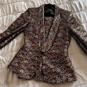ZARA JACQUARD SUIT
